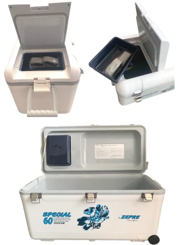 Glacière pêche 60 l à forte isolation avec cuve robuste de 76x36x38 cm - 2