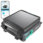 WYBOT F1 - Solar Powered Robotic Pool Surface Skimmer Robot with 8-Hour Continuous Cleaning, App Control, Anti-Entanglement, Anti-Leakage, 7L Large Basket (Black & Green)