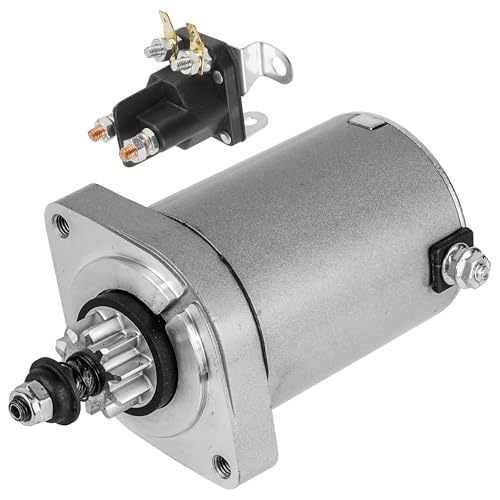 Caltric Starter and Solenoid Compatible con John Deere X300 X360 MIU10981 MIA11984 MIA11949 miniatura 5
