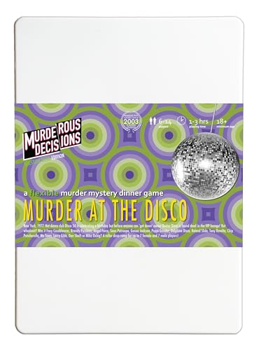 Murder at The Disco juego de mesa 6-14 jugadores miniatura 1