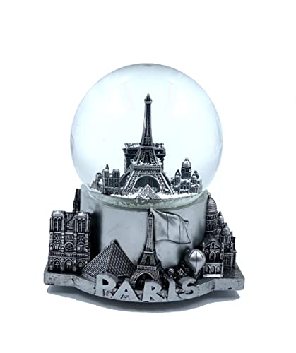 Paris Schneekugel mit Musik, romantisches Geschenk, Souvenir,...