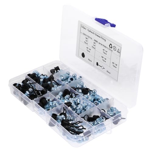 PRETYZOOM Kit De Engrasadores Accesorios De Tapa Pequeño para Coche Prensa Maquinaria Engrase Industrial