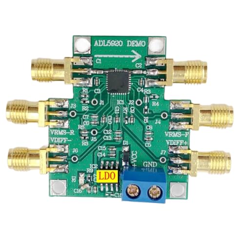 Detector de RMS y VSWR ADL5920 para analizador de red inalámbrica de 9 KHz a 7 GHz