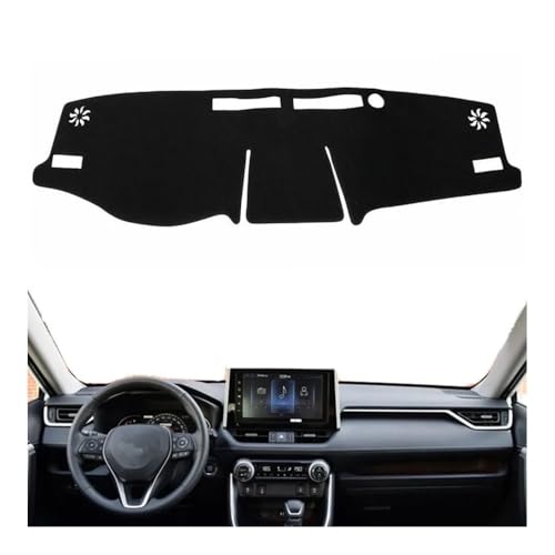 Tapis de tableau de bord pour Toyota RAV4 2019-2024 protection anti-reflet LHD