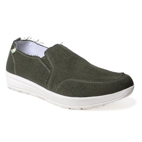 Minnetonka Extension pour homme vert olive 41.5 chaussure casual