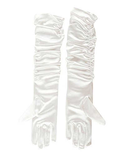 ELSA & ANNA® Mädchen Partei Handschuhe Snow Queen Prinzessin Kostüm Handschuhe Halloween Kostüm Handschuhe DE-FR*GLO-W (FR-GLO-W) Cover