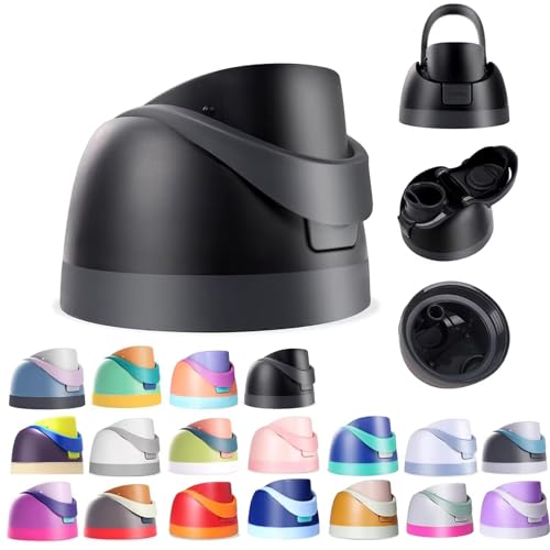 Replacement Lid for Owala Freesip, Compatible with Owala Cup 16oz 24oz 32oz 40oz,One Button Water Bottle Top Replacement Cap, Leakproof Lids Accessory，BPA-Free，No Water Leakage