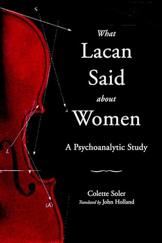 What Lacan Said About Women: A Psychoanalytic Study (Contemporary Theory Series)