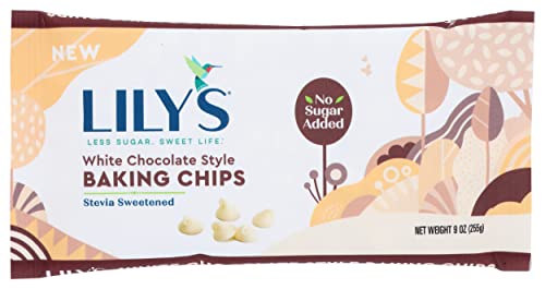 Lily's Sweets, White Chocolate Style Baking Chips, 9 Ounce