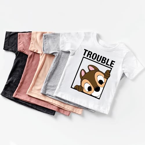 Double Trouble Shirt, Couple Shirts, Universal Family Shirt, Family Vacation Shirts, Birthday Squad Matching Shirts3