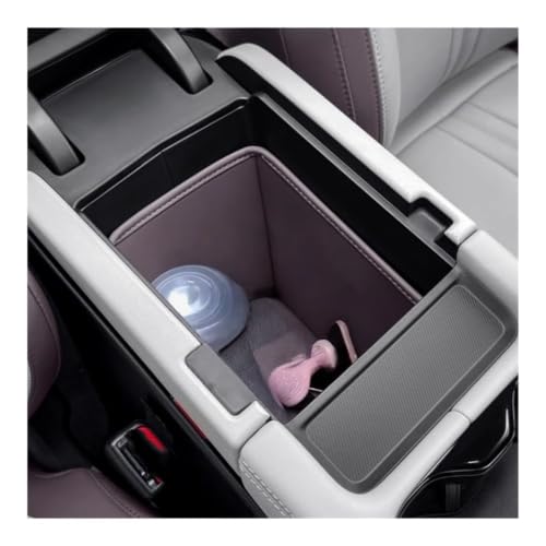 Almohadilla organizadora antideslizante para BYD Song Plus DM-i con forro de cuero protector 6