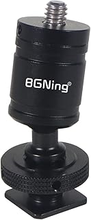 BGNing Cold Shoe Mount Adapter Base with 1/4