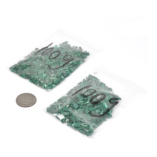 Image of 100 grams Small Tumbled Chips Polished Crushed Stone Crystal Healing Embellishments