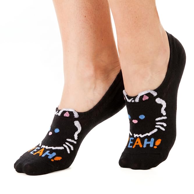 Image of Benefeet Sox Funny No Show Socks Womens Girls Fun Animals Novelty Low Cut Socks Cute Crazy Sock Non Slip Christmas Gifts
