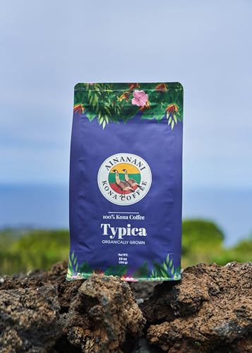 Typica - Ainanani Kona Coffee en grano 10 oz miniatura 4