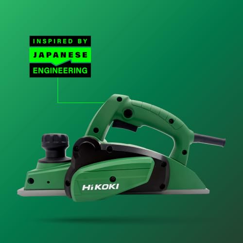Image of HIKOKI P20SGS9Z Planer | 560W Motor | 16500 RPM No-Load Speed | 80mm Planing Width | 1mm Planing Depth | High-Precision Depth Control | Large Polishing Baseplate | Safety Switch