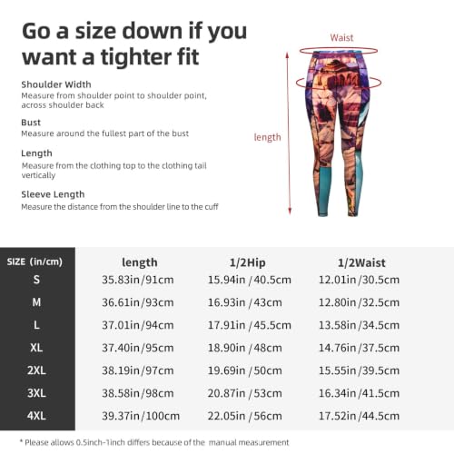 Leggings Gran Cañón elásticos para entrenamiento sin transparencias 5