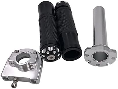 CDHPOWER Juego de mango de acelerador de aluminio, varios colores, bicicleta motorizada a gas