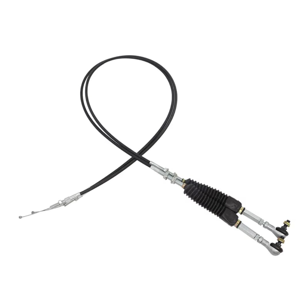 Throttle Motor Cable Double Cable Set, Compatible with Caterpillar Cat Excavator E311B 311B E311C E311D E312A, 1190633 1712590, Replacement Part (1712590)