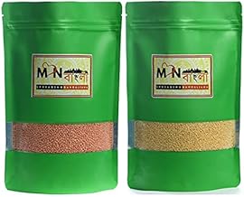 Monbangla Dal Combo - Premium Sona Masoor + Premium Sona Moong Dal (400g X 2)