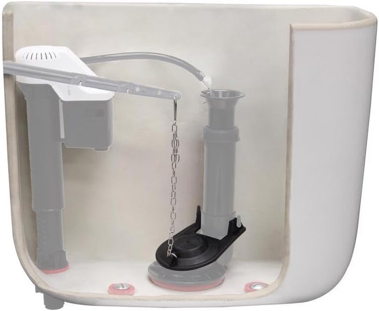 Korky Toilet Flapper Black Rubber for Universal 2 in.