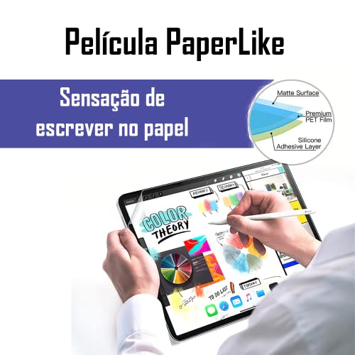 Película de Proteção Fosca (Paperlike) Imita Papel compatível c/iPad Air 4ª e Air 5ª geração 10.9