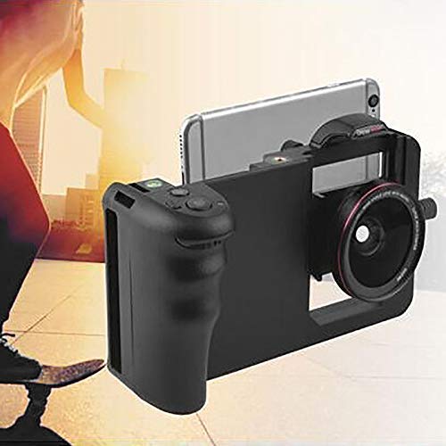 WEI-LUONG 2-in-1 groothoeklens macro lens fotografie kit telefoon stabilisator gimbal houder - Afbeelding 6