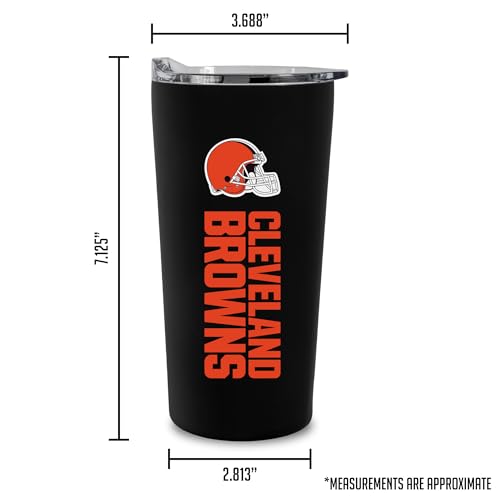 Image of Rico Industries NFL Football Soft Touch, Easy Grip Tumbler