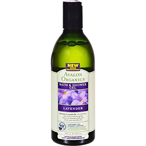 Avalon Organics Bath and Shower Gel Lavender - 12 fl oz