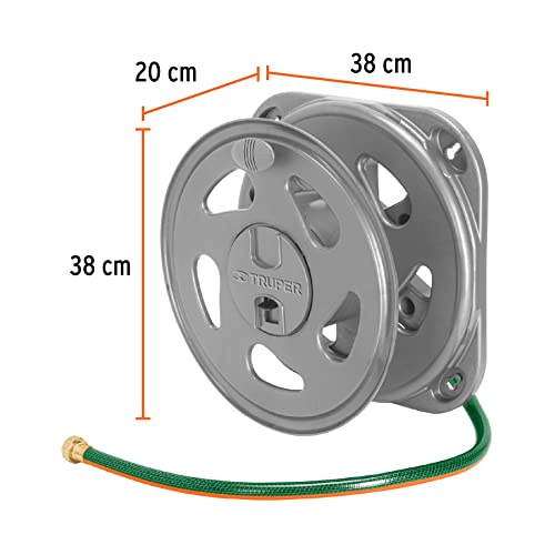 TRUPER PORMA-50 82 ft Wall Mount Hose Reel
