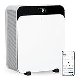 BLUEAIR Purificateur d'air Premium pour pièces jusqu'à 131 m², idéal pour les allergènes d'animaux, les virus, les bactéries et les grands espaces, Classic Pro CP7i