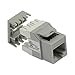 Cat.6 RJ45 110 Type 180Â° Keystone Jack Gray