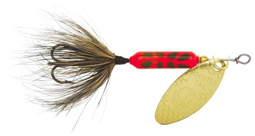 Yakima Bait Wordens 212-FLCD Rooster Tail in-Line Spinner, 2 3/4