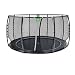 Trampolín subterráneo a Nivel del Suelo con Red de Seguridad Exit Toys Dynamic 427 cm