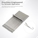 50Pcs Knitting Needles Knitting Machine Needle Steel Needles Set Weaving Needles Knitting Machines Accessories Sewing Craft Tools for Brother KH820 KH830 KH860 KH881 KH868 KH940 KH970
