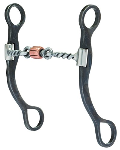Mors Weaver Cuir 12,7 cm sweet fer torsadé triple brisure pour embouchure cheval