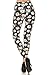 Leggings Depot High Waisted Floral & Space Print Leggings for Women-Full Length-R592, Fancy Daisies, One Size