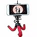 Mini Flexible Sponge Octopus Stand Tripod Mount For iPhone Samsung Camera Video Phone (Red )