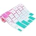 Lucocia 2PCS Silicone Keyboard Cover Skins,US Version for 14