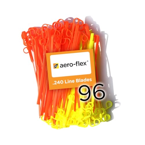 Aero-Flex® No More Line! Combo Replacement Flexible Line Blades 96 Economy Packs - No More Trimmer line!