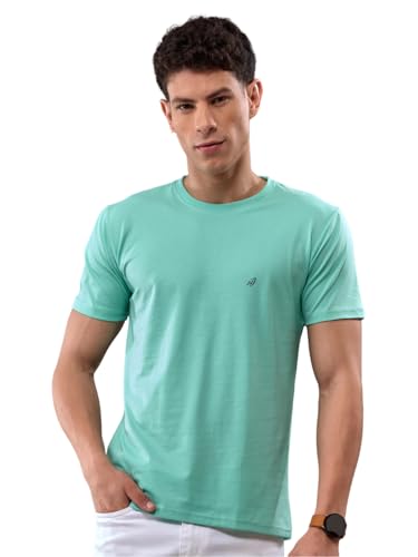 Image of Lux Nitro Cotton Round Neck T-Shirt for Men | Half Sleeve | Regular Fit | Comfortable Everyday Casual Wear