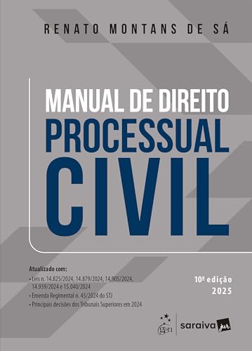 Manual de Direito Processual Civil – 10ª Edição 2025