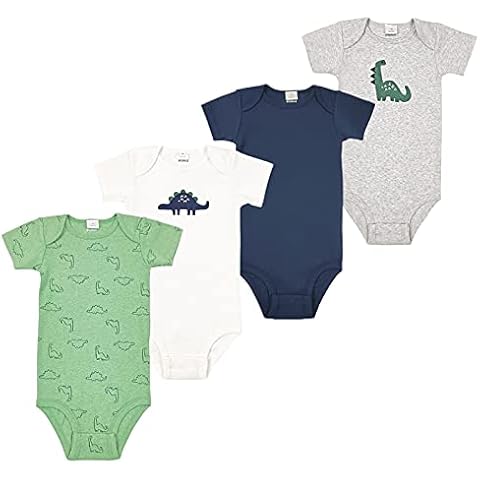 Body para Bebé Niños Manga Corta Pack de 4 Cover