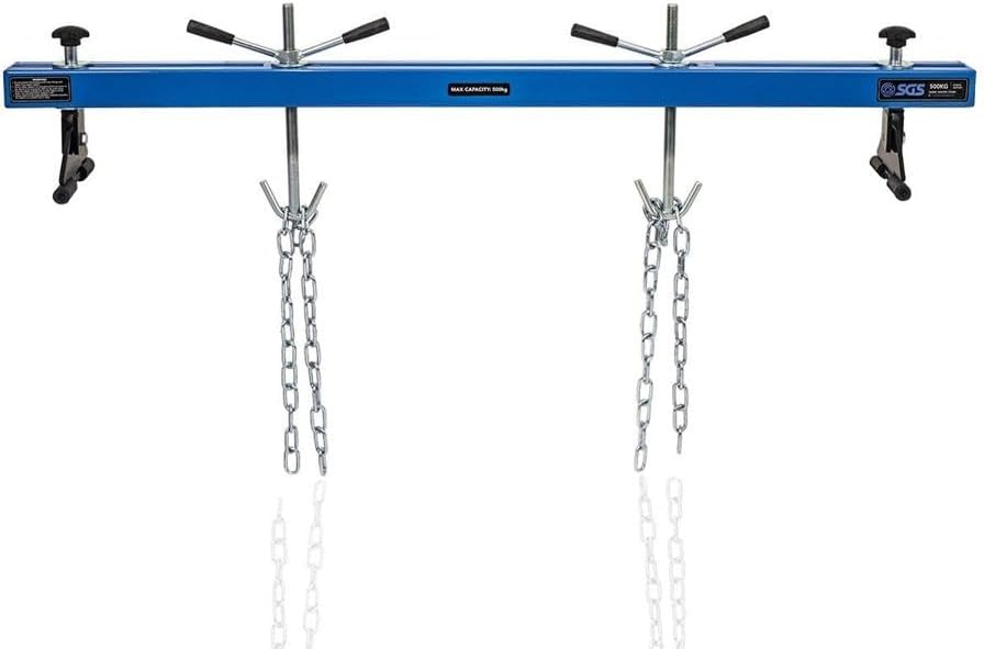 500kg Heavy Duty Engine Support Beam Dual Hook Support Traverse Gearbox Lift