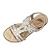 Imagen de Genérico Sandalias Mujer Verano Comodas Confort Marrones Para Sandalia Negra Planas Tiras Talla 43 Juveniles Negras Boho Plana Tacon Vestir De Cómodas Zapatos Anchas Zapato Adolescentes Chica39