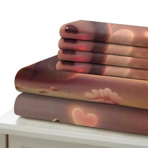 Housse de couette 135x200 microfibre 3D effet léger - 7