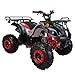 X-PRO 125cc ATV 4 Wheels Quad 125 ATV Quads with LED Lights, Big 19
