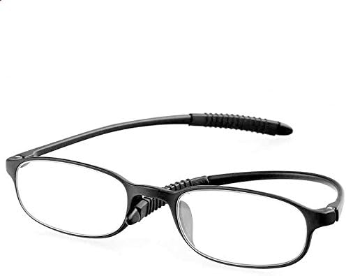 TR90 Ultralight Unbreakable Reading Glasses Pressure Reduce Magnifying 1.0 1.5 2.0 2.5 3.0 3.5 4.0 - Black - 1.5