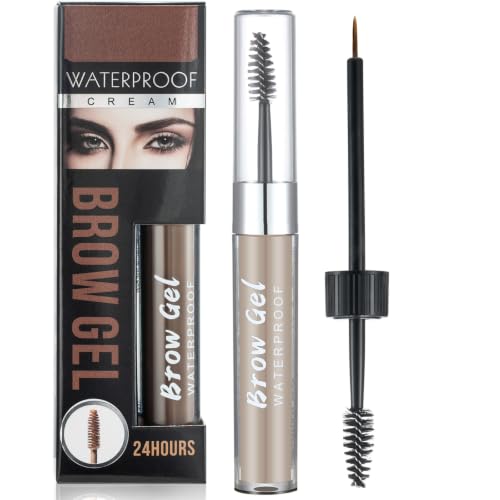 Image of Light Brown Tinted Brow Mascara, Waterproof Long Lasting Eyebrow Gel