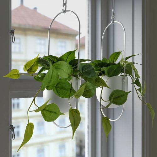 IKEA イケア FEJKA フェイカ 人工観葉植物 ポトス つり下げ型 室内/屋外用 12cm 27cm [2]